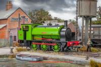 903507 Rapido 16in Hunslet Steam Locomotive - "Thorne No.1" - Plain Green - DCC SOUND